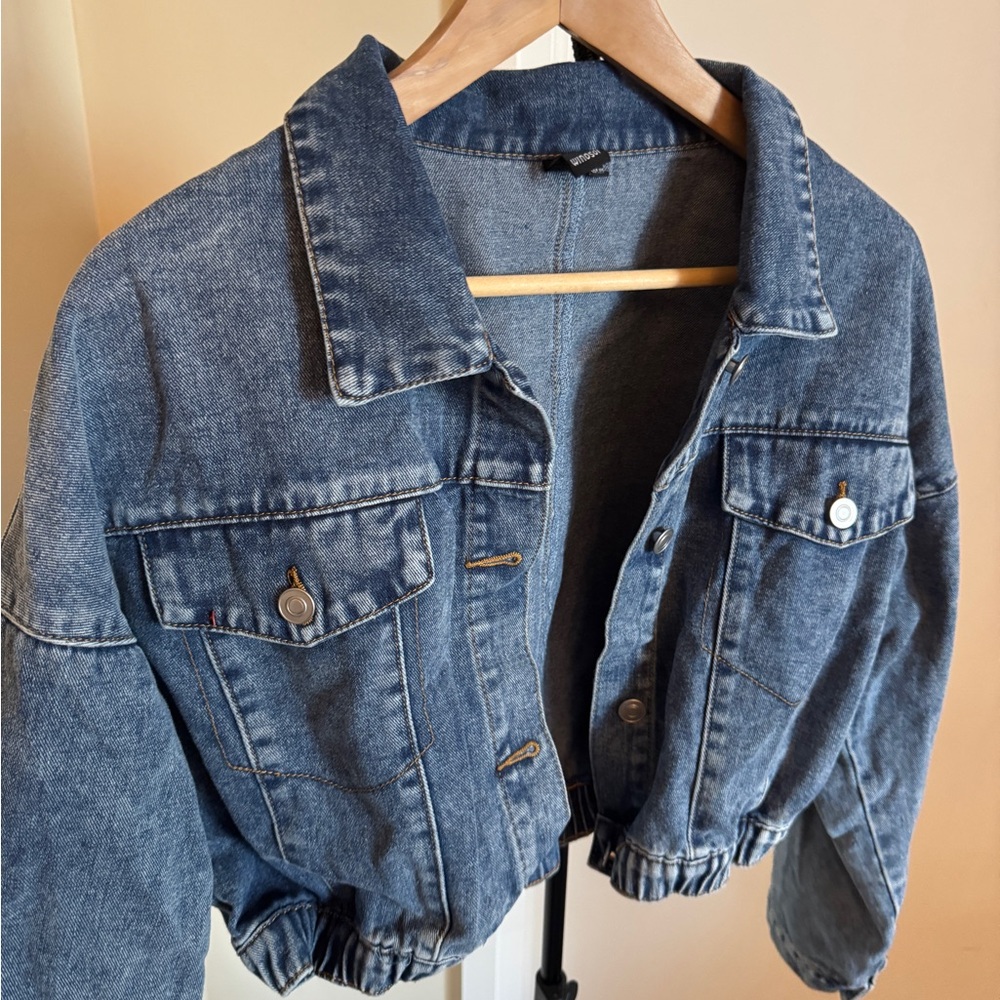 Cropped Denim Jacket